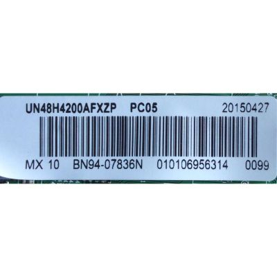 MAIN PARA TV SAMSUNG / NUMERO DE PARTE BN94-07836N / BN41-02215A / BN97-08747B / BN9407836N / PANEL CY-HH048AGLV2H / MODELO UN48H4200 / UN48H4200AFXZP US02 - Imagen 2